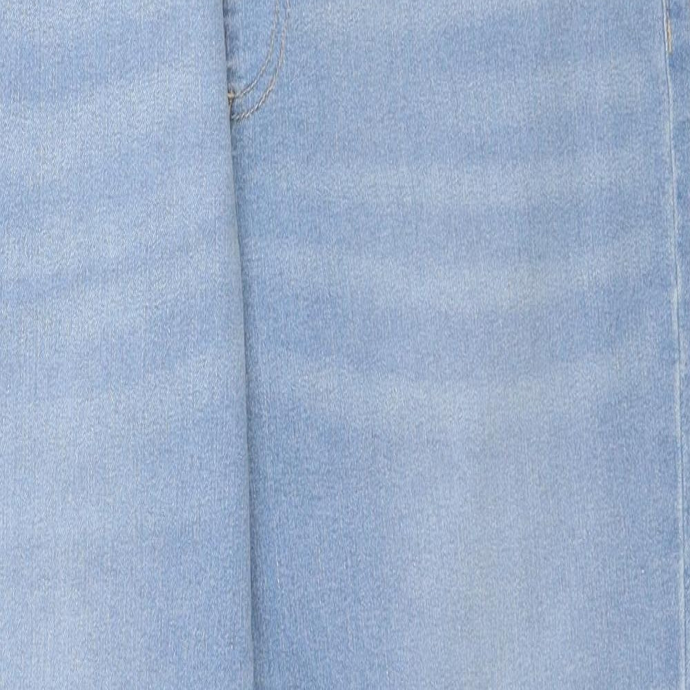 Marks and Spencer Womens Blue Cotton Jegging Jeans Size 18 Regular