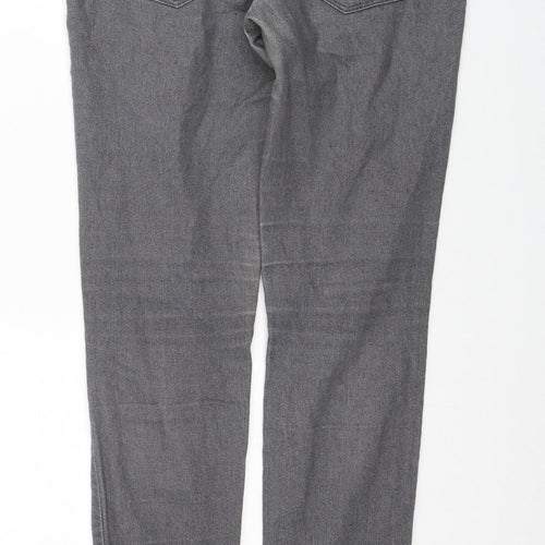 FOREVER 21 Womens Grey Cotton Skinny Jeans Size 27 in Regular Zip