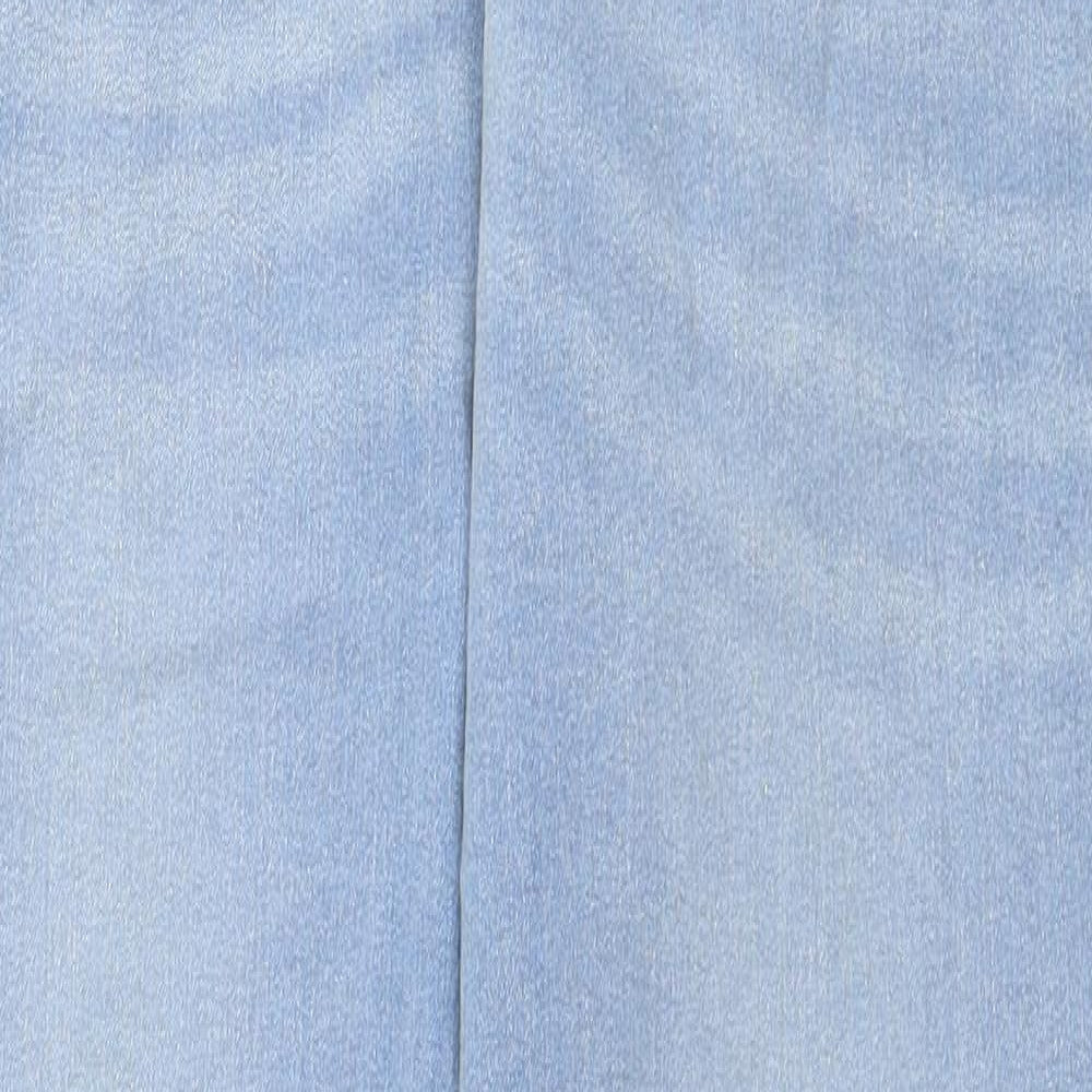 Marks and Spencer Womens Blue Cotton Jegging Jeans Size 14 Regular