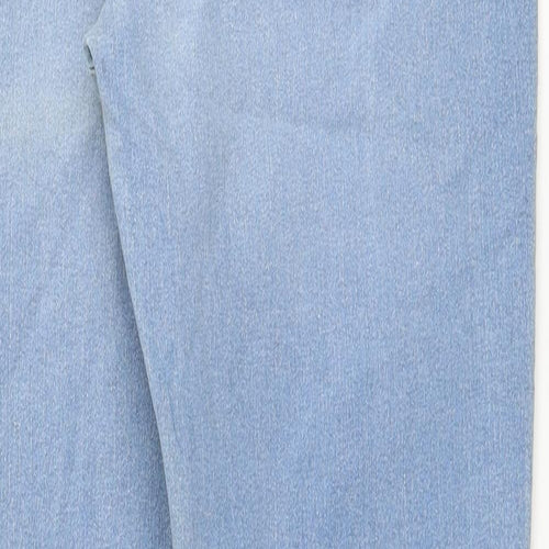 Marks and Spencer Womens Blue Cotton Jegging Jeans Size 14 Regular
