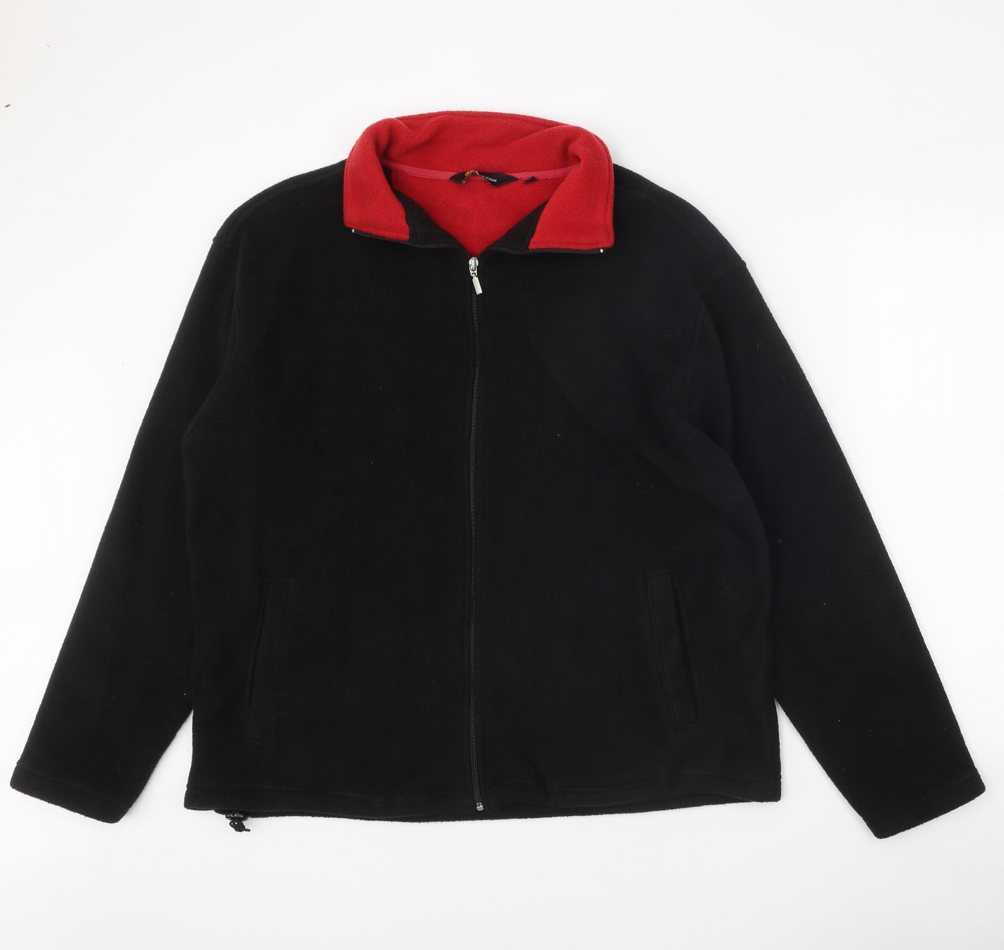 Cutting Edge Mens Black Jacket Size L Zip
