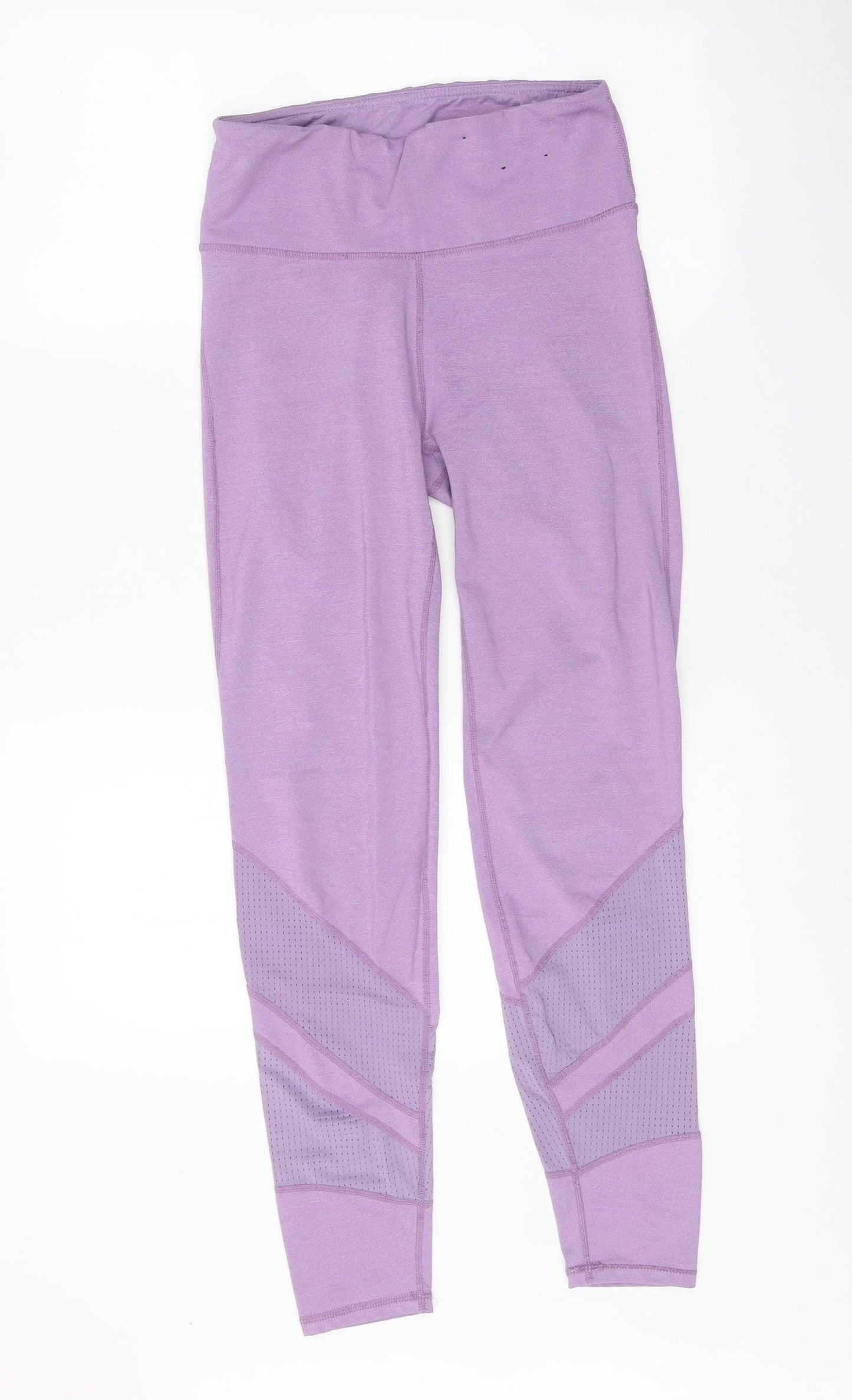 Body Womens Purple Polyester Compression Leggings Size M Regular Pullover