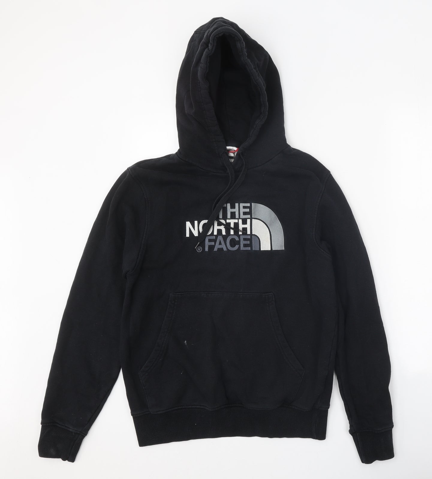 The North Face Mens Black Cotton Pullover Hoodie Size S
