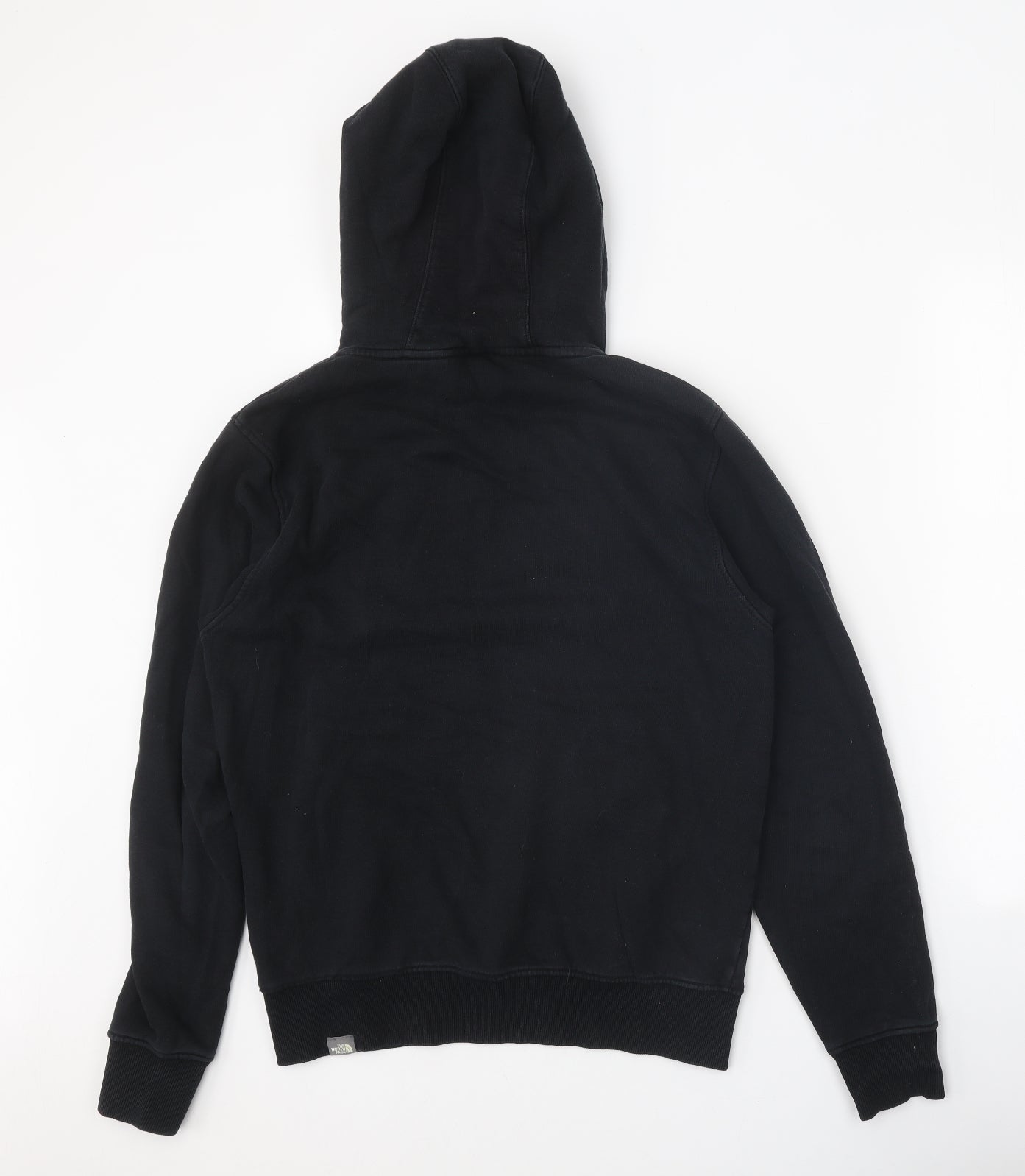 The North Face Mens Black Cotton Pullover Hoodie Size S