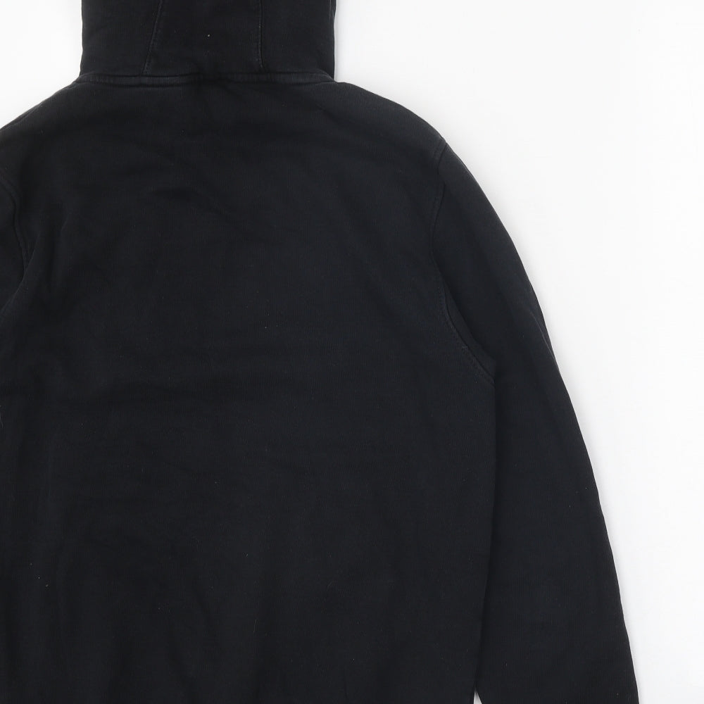 The North Face Mens Black Cotton Pullover Hoodie Size S