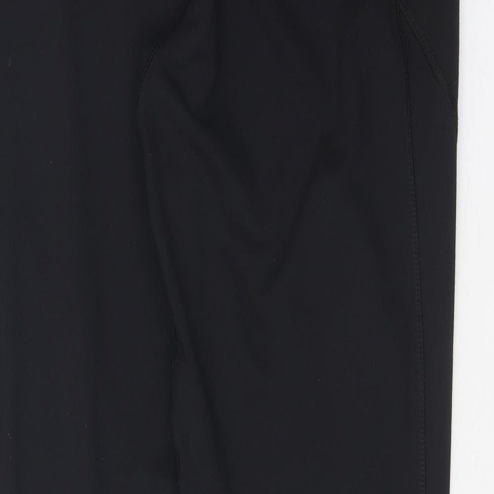 Primark Womens Black Polyester Sweatpants Trousers Size 14 Regular Pullover