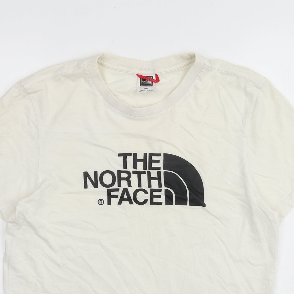 The North Face Mens Ivory Coir T-Shirt Size M Round Neck