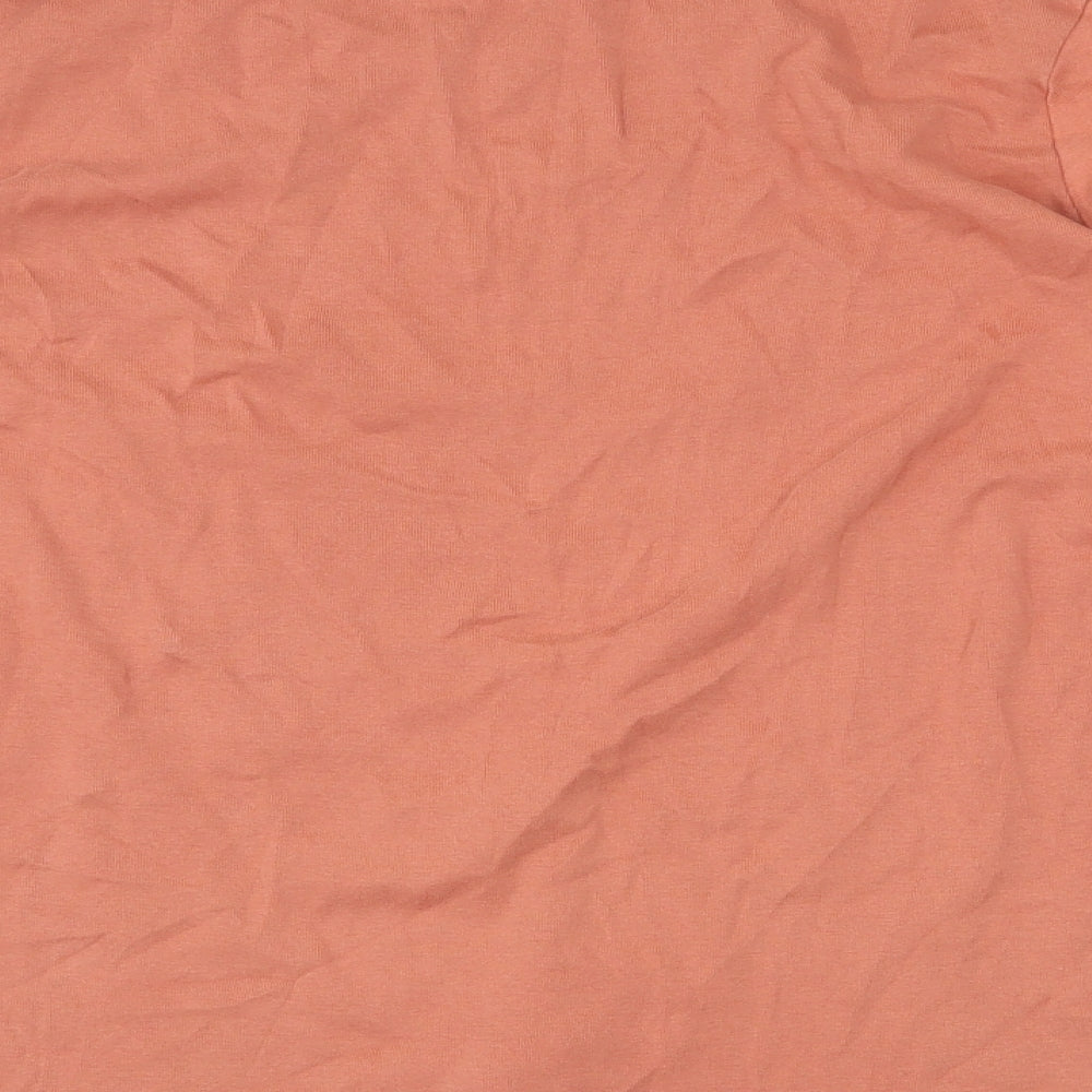 Capsule Womens Orange 100% Cotton Basic T-Shirt Size 20 Round Neck