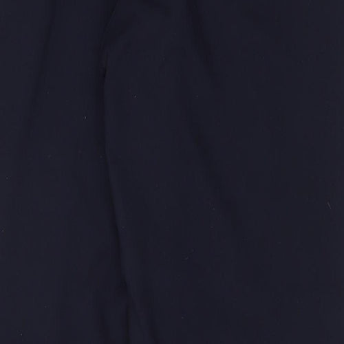 Marks and Spencer Mens Blue Polyester Dress Pants Trousers Size 32 in Regular Zip