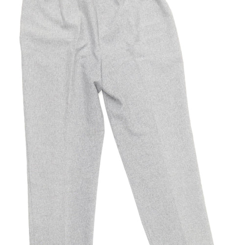 Bonmarché Womens Grey Polyester Trousers Size 12 Regular