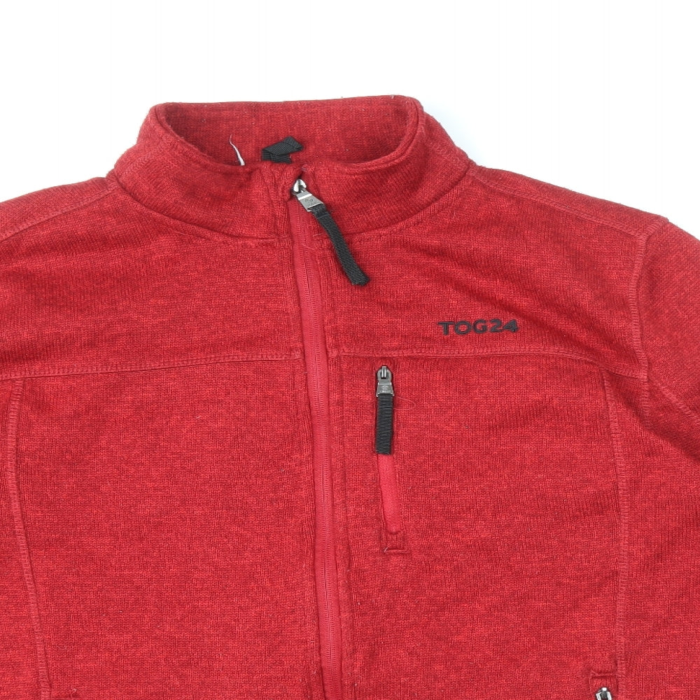TOG24 Mens Red Jacket Size L Zip