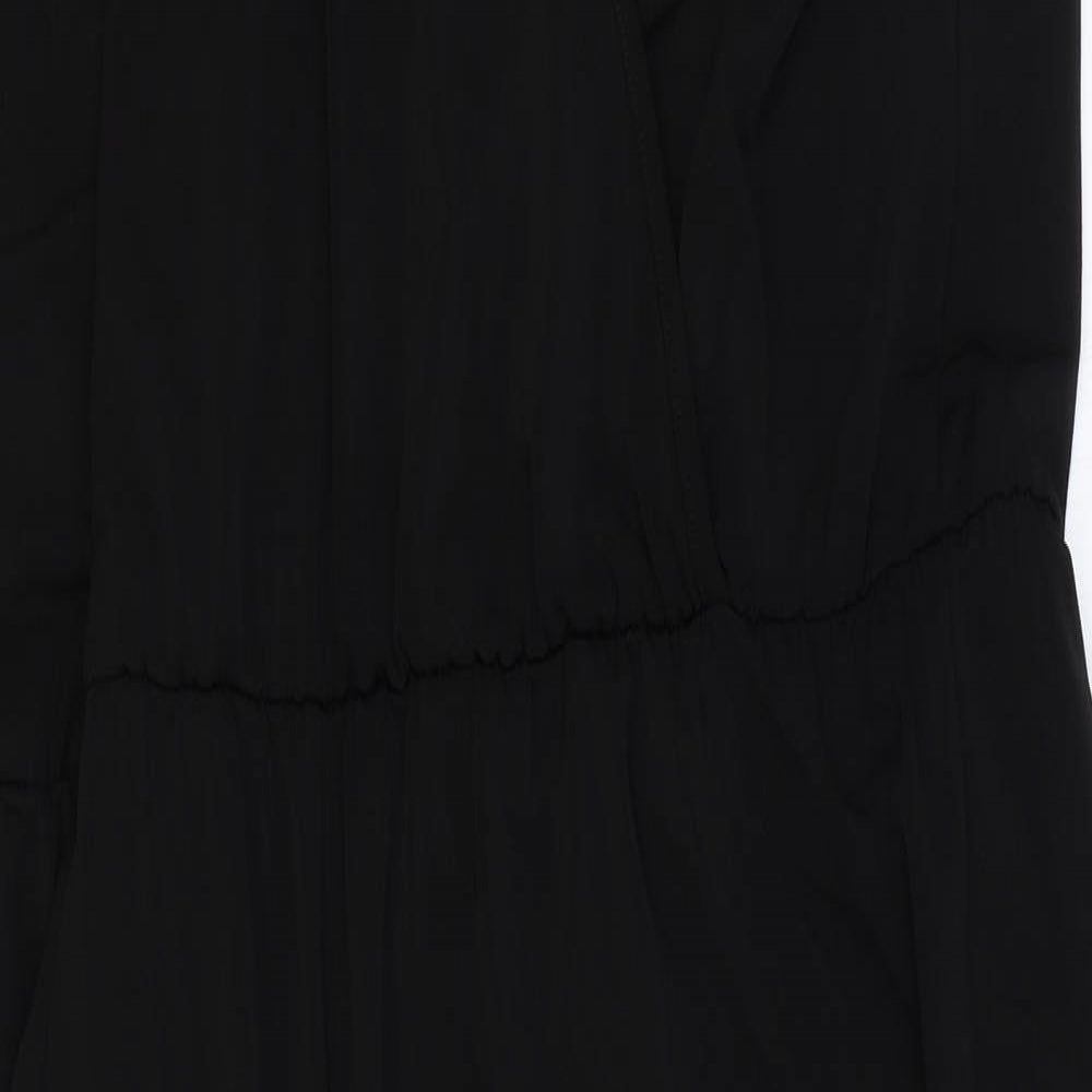 Pink Clove Womens Black Polyester Jumpsuit One-Piece Size 20 Pullover