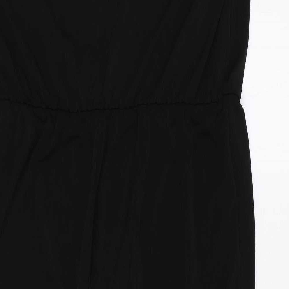 Pink Clove Womens Black Polyester Jumpsuit One-Piece Size 20 Pullover