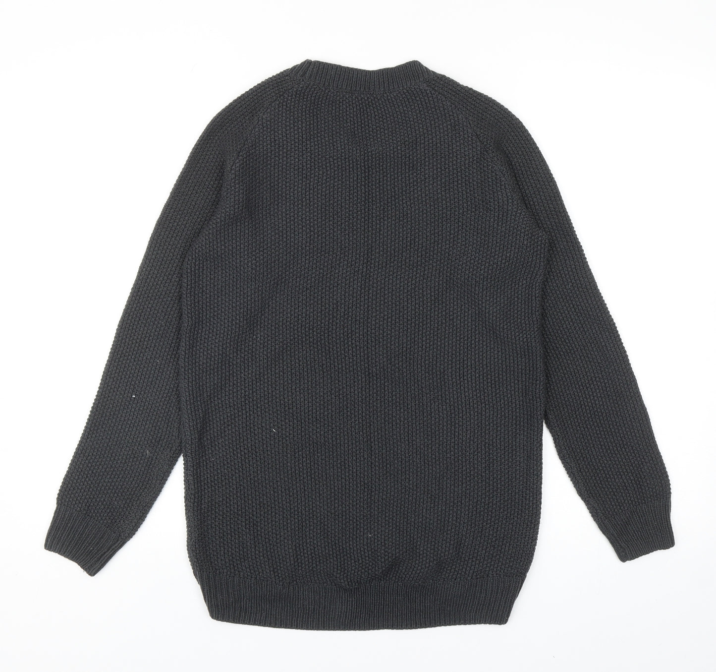 Preworn Womens Grey Roll Neck Acrylic Pullover Jumper Size XS