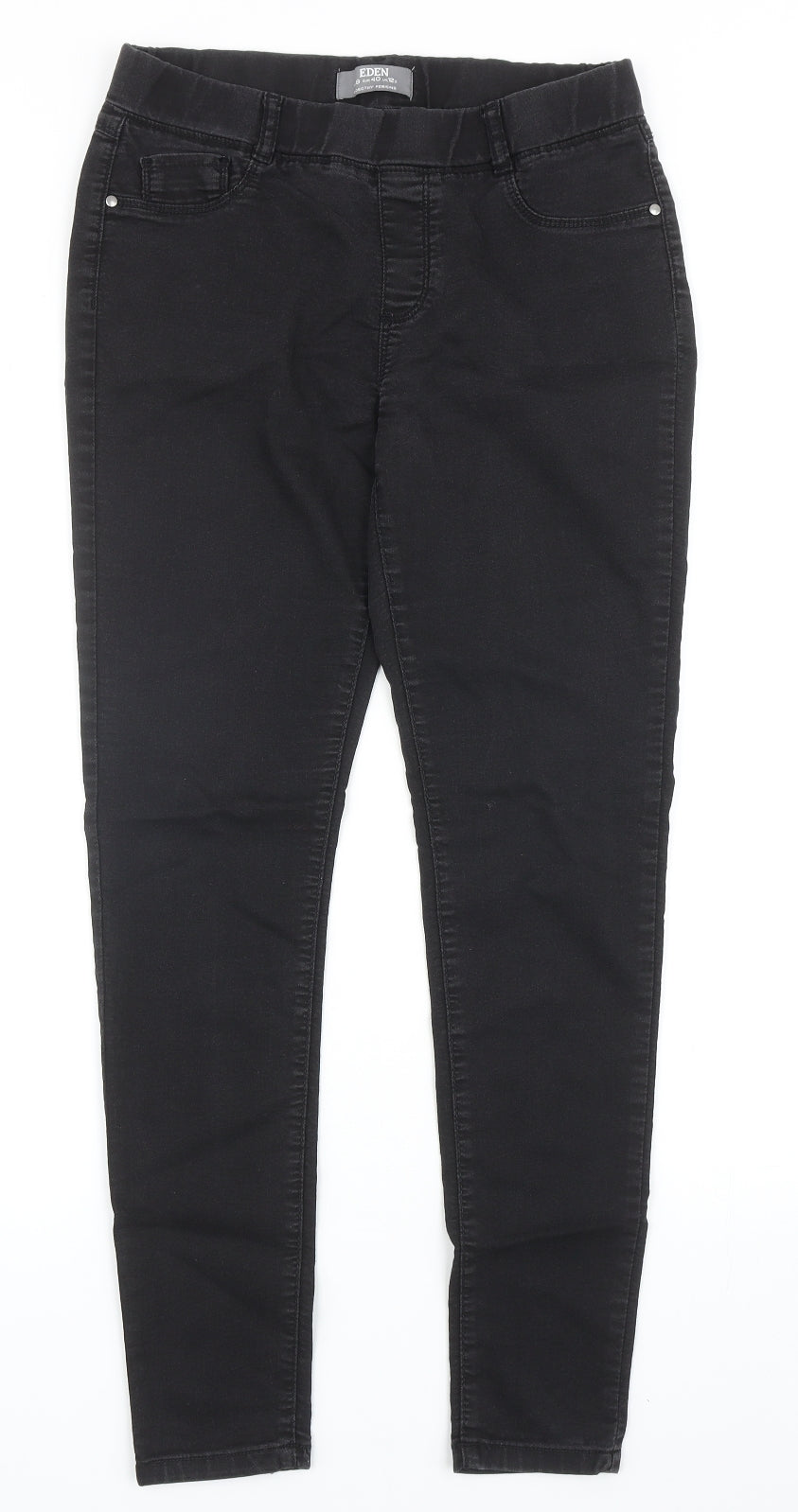 Dorothy Perkins Womens Grey Cotton Jegging Jeans Size 12 Regular