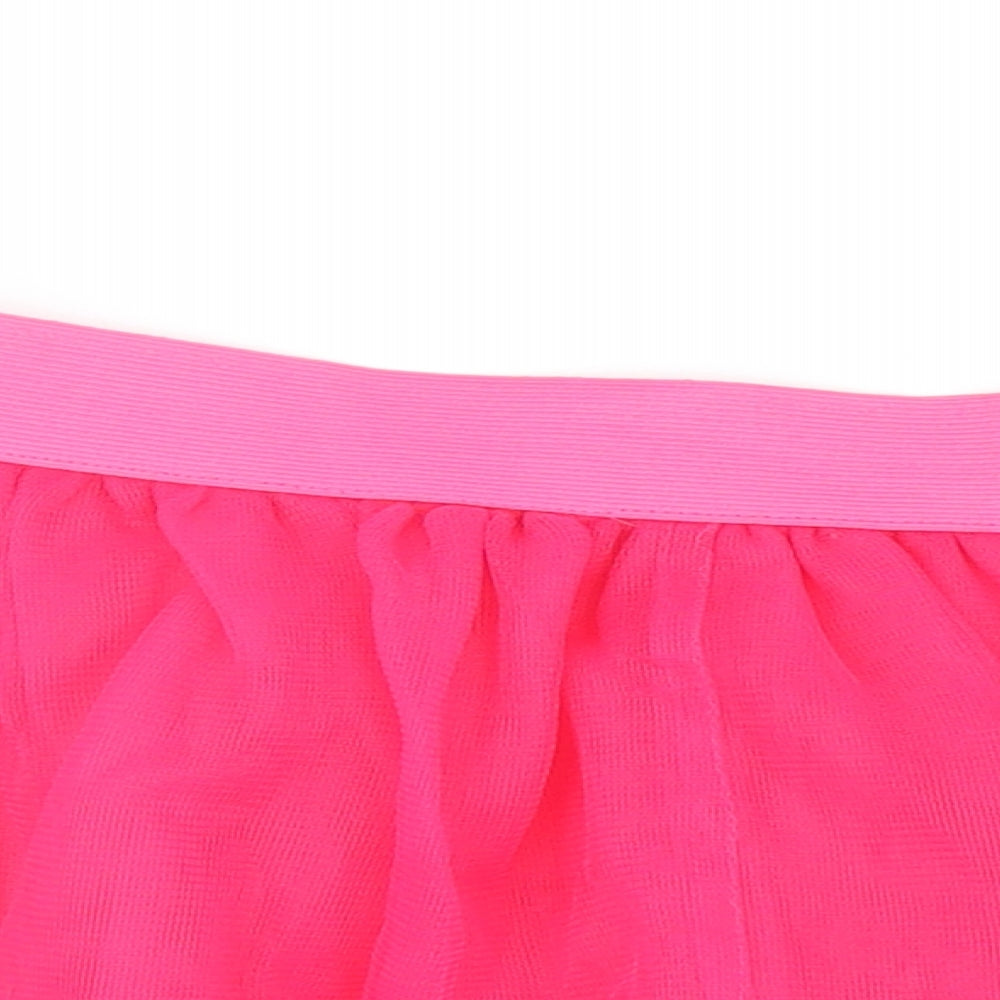 Fun Shack Womens Pink Polyester Tutu Skirt One Size