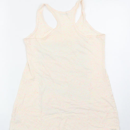 George Womens Multicoloured Cotton Basic Tank Size 10 Round Neck - Beach