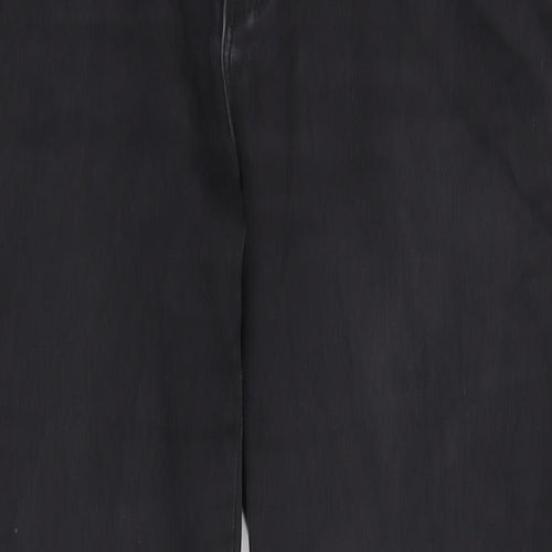 Only Womens Black Cotton Skinny Jeans Size L Regular Zip