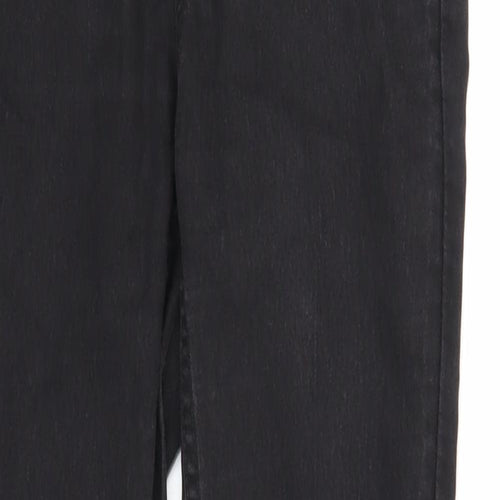 Divided Womens Black Cotton Skinny Jeans Size 8 Regular Zip