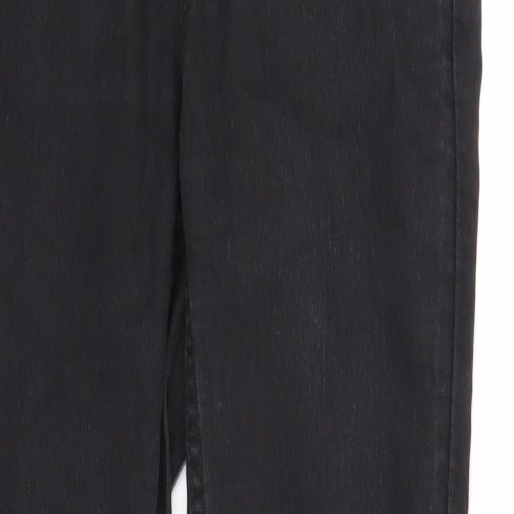 Divided Womens Black Cotton Skinny Jeans Size 8 Regular Zip