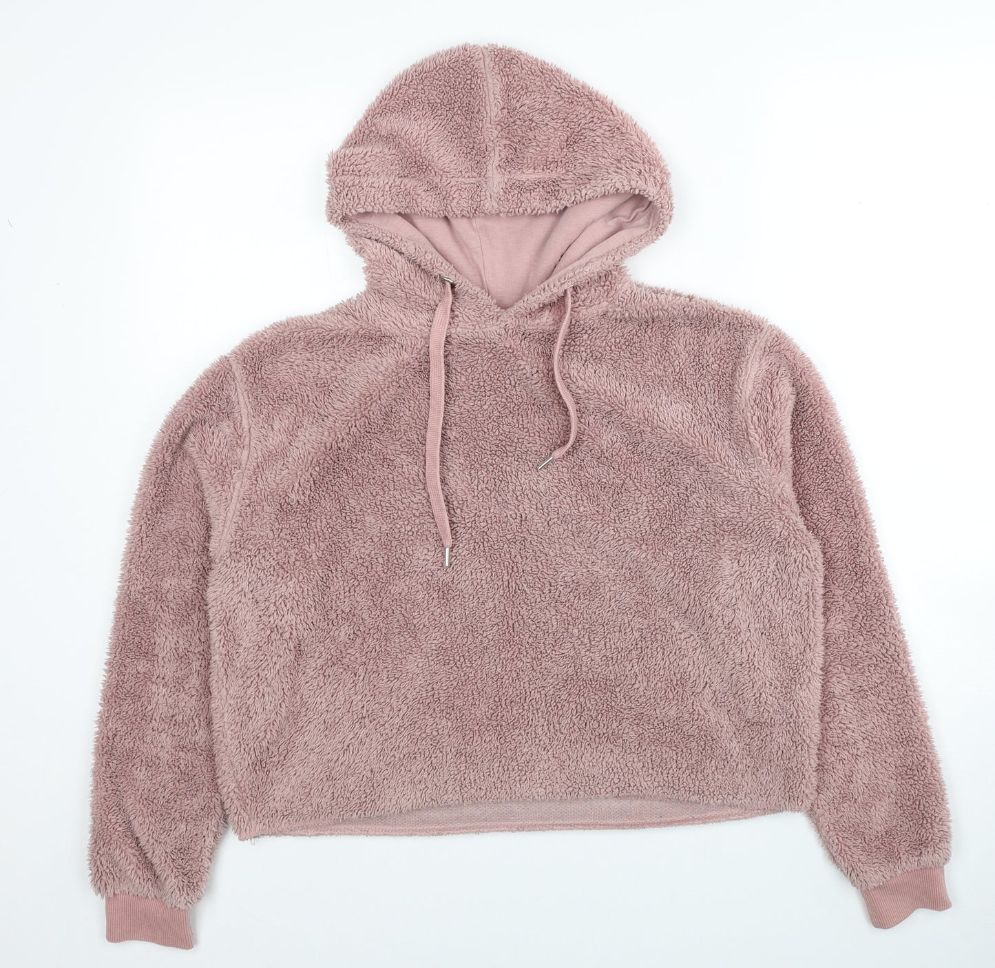 Primark Womens Pink Polyester Pullover Hoodie Size 10 Pullover - Size 10-12