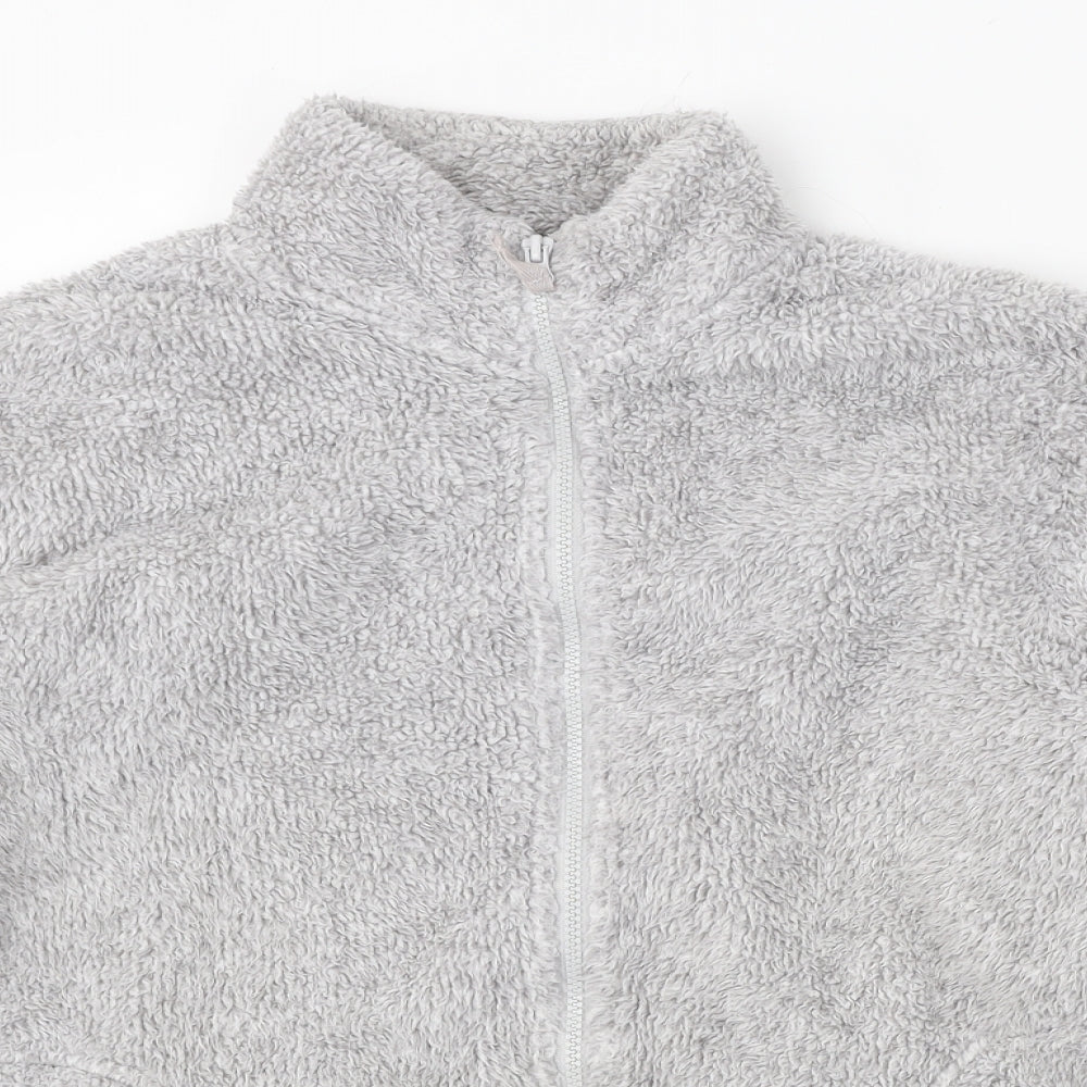 TU Womens Grey Jacket Size 14 Zip