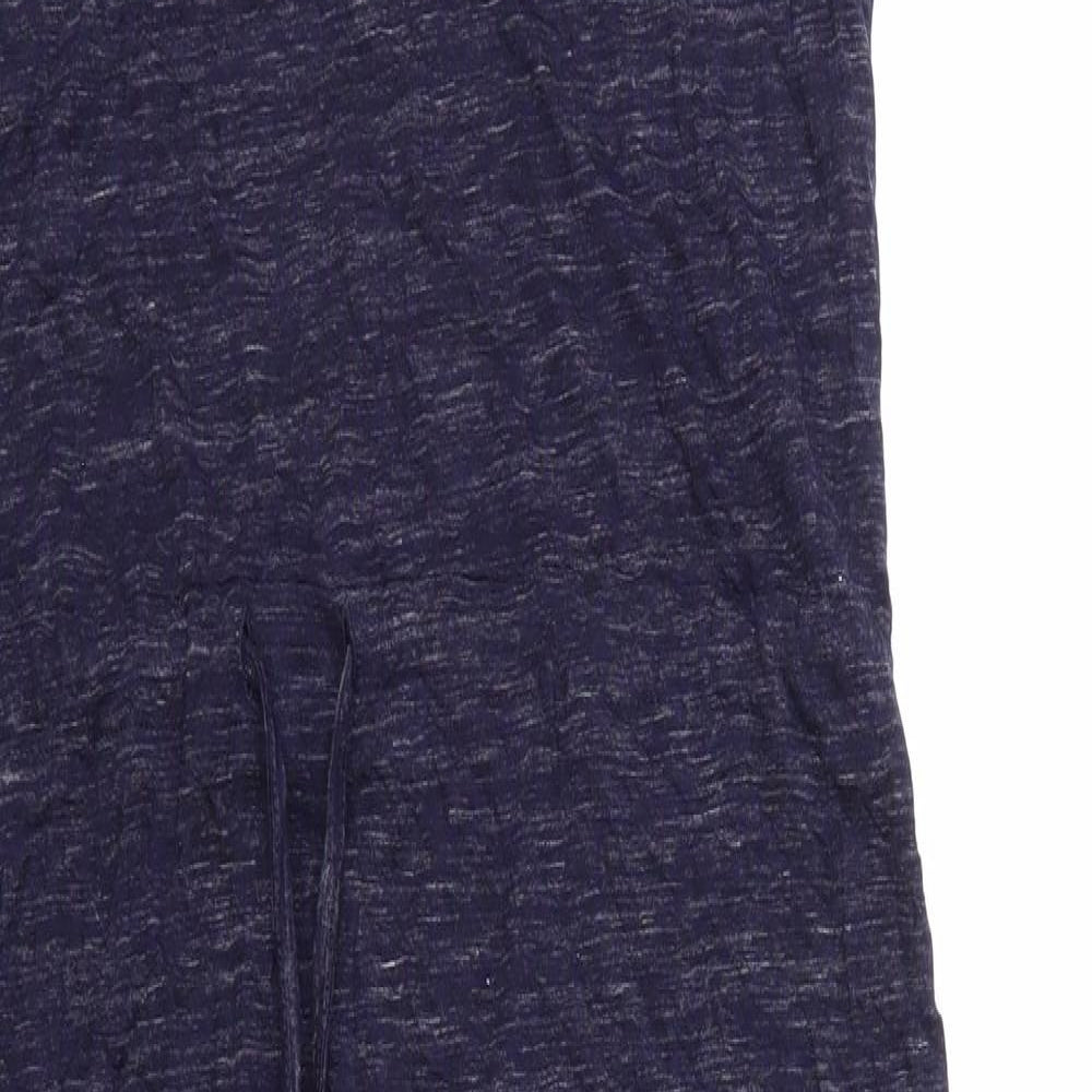 NEXT Womens Blue Viscose Maxi Size 16 Round Neck Pullover