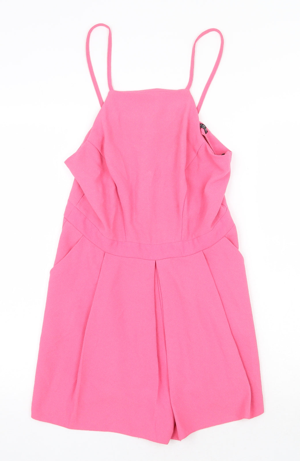 Atmosphere Womens Pink Polyester Playsuit One-Piece Size 14 Zip
