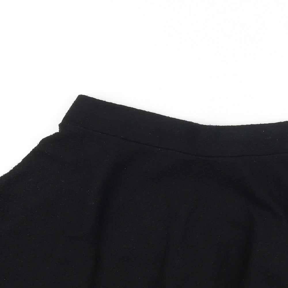 Pins and Needles Womens Beige Viscose Skater Skirt Size L
