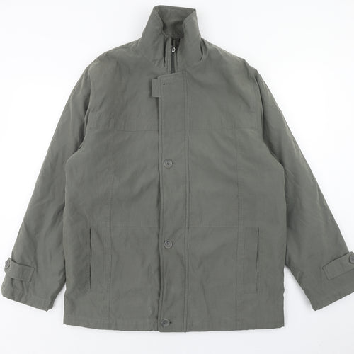 EWM Mens Green Jacket Size M Zip