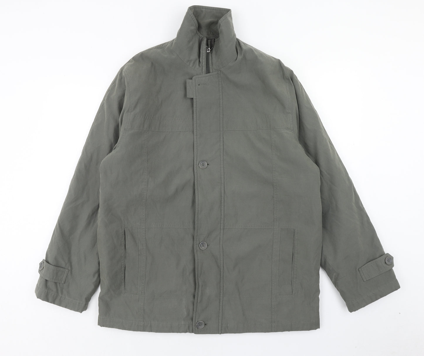 EWM Mens Green Jacket Size M Zip