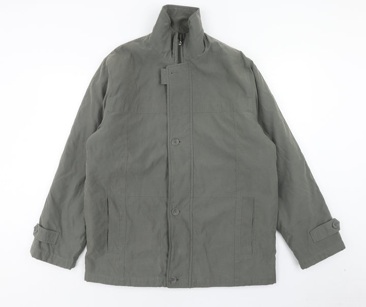 EWM Mens Green Jacket Size M Zip