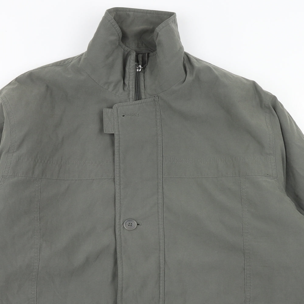 EWM Mens Green Jacket Size M Zip