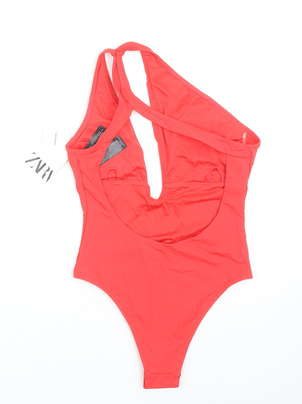 Zara Womens Red Polyester One Piece Size S