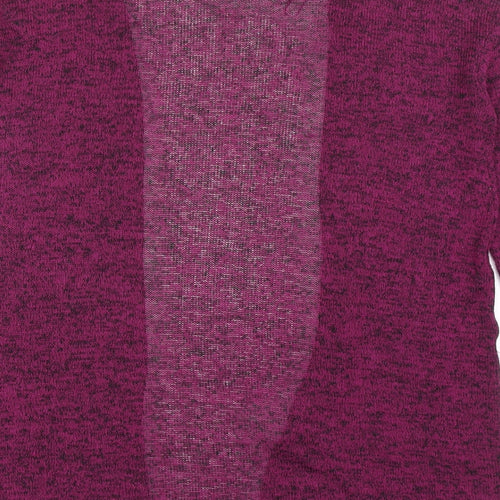 Divided Womens Purple V-Neck Viscose Cardigan Jumper Size XS
