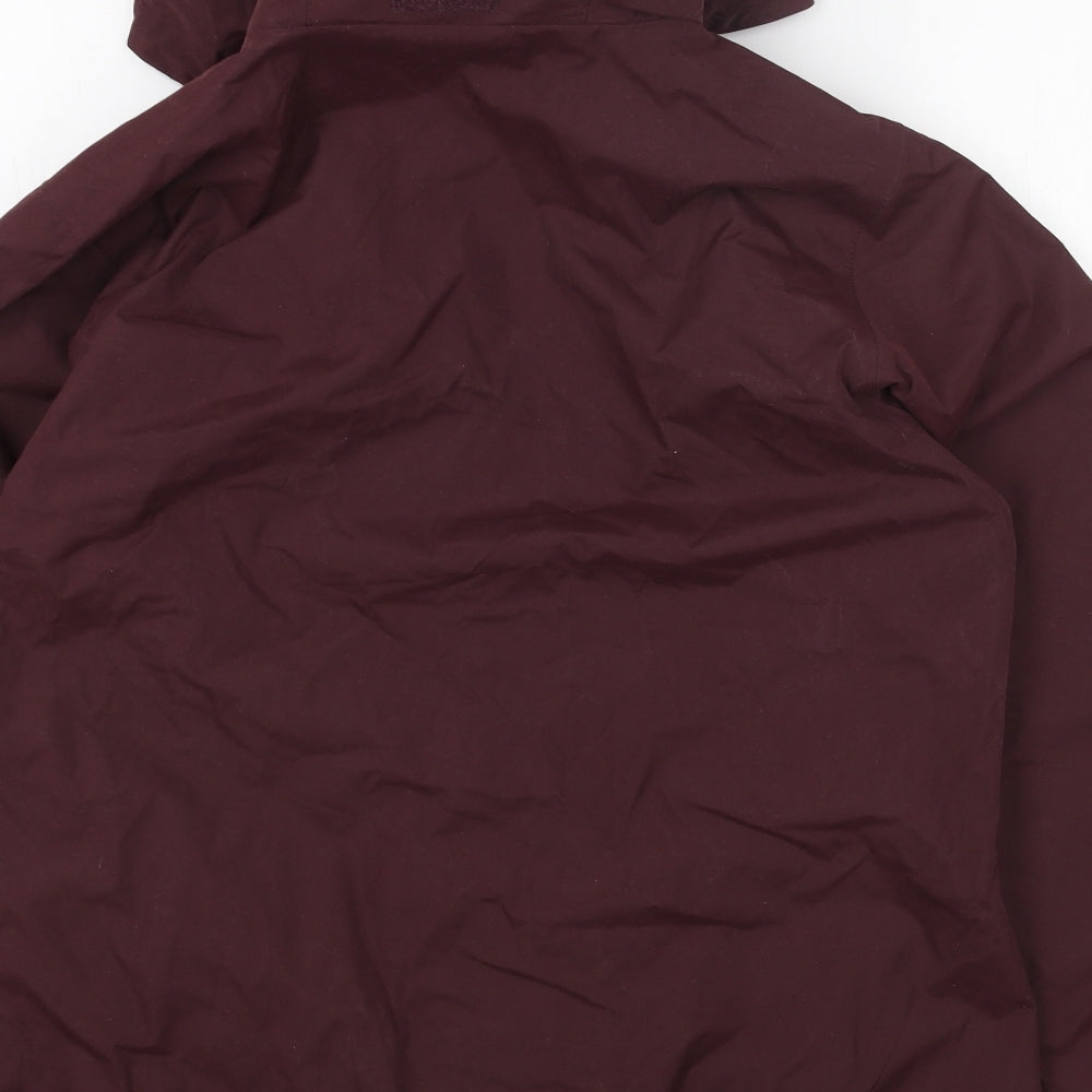 Regatta Womens Purple Rain Coat Coat Size 16 Zip