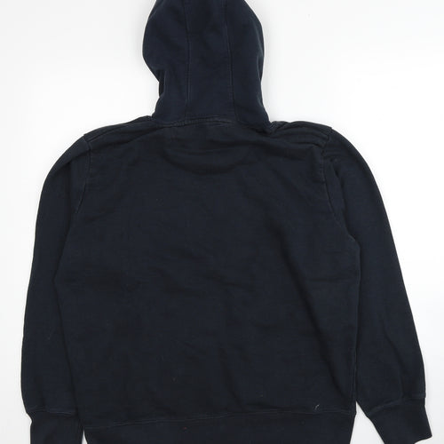 Pharaon Clothing Mens Blue Cotton Pullover Hoodie Size 2XL