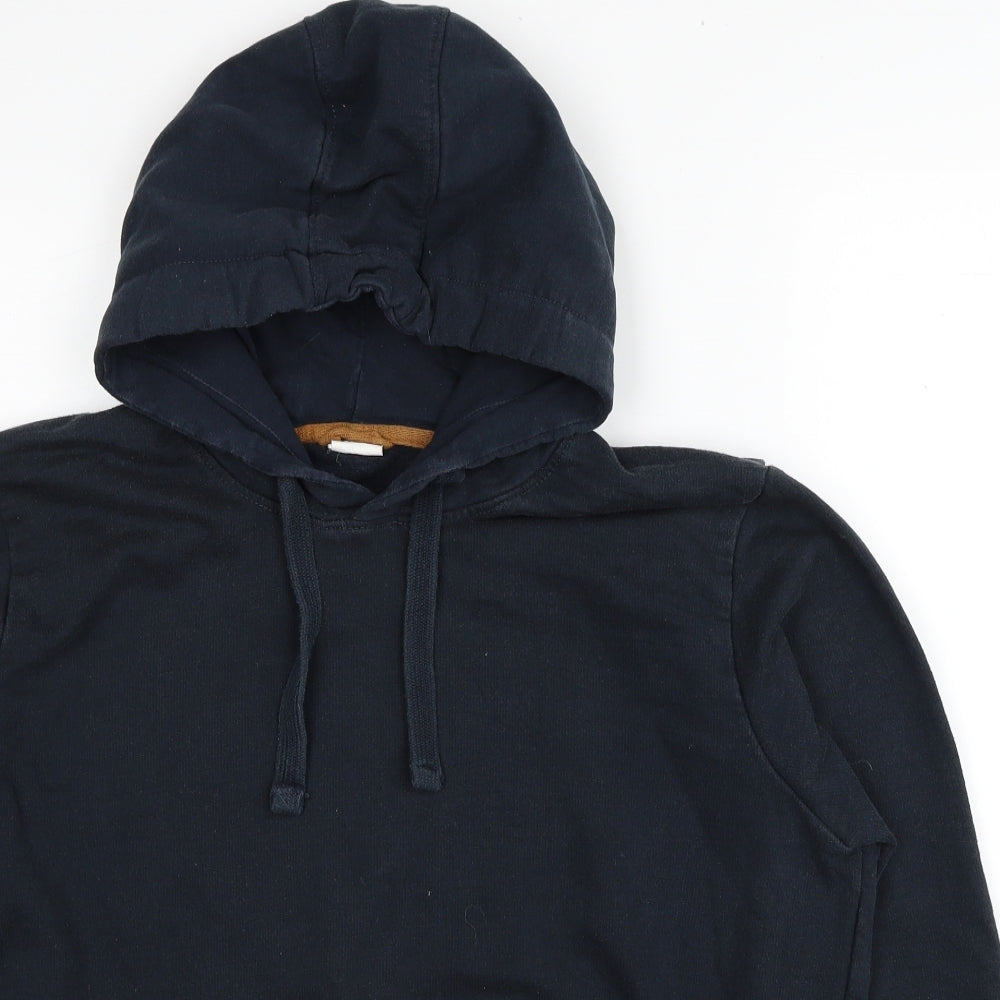 Pharaon Clothing Mens Blue Cotton Pullover Hoodie Size 2XL