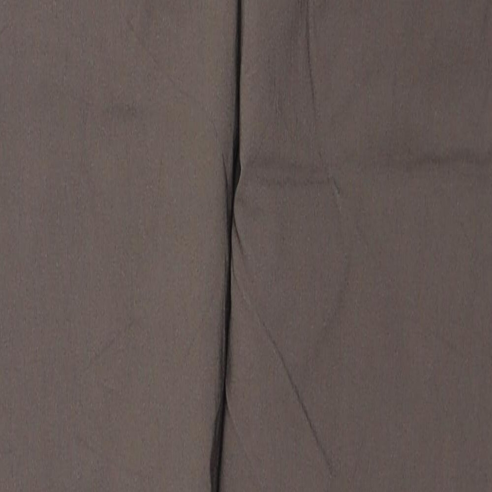 James Lakeland Womens Brown Viscose Jegging Trousers Size 14 Regular