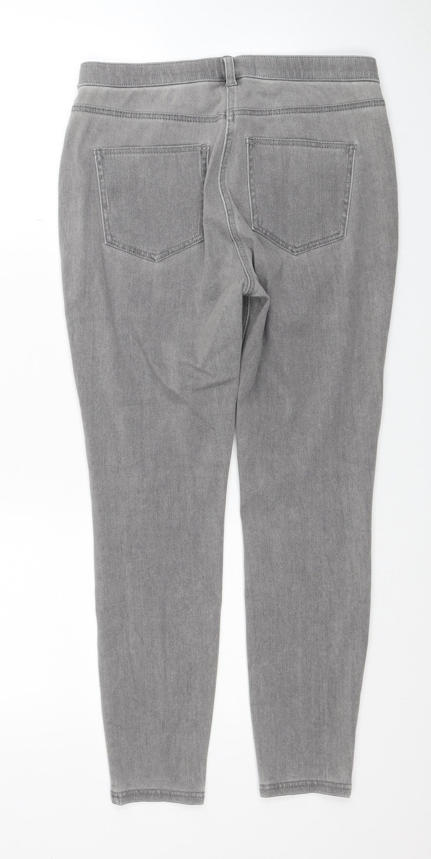 NEXT Womens Grey Cotton Jegging Jeans Size 12 Regular