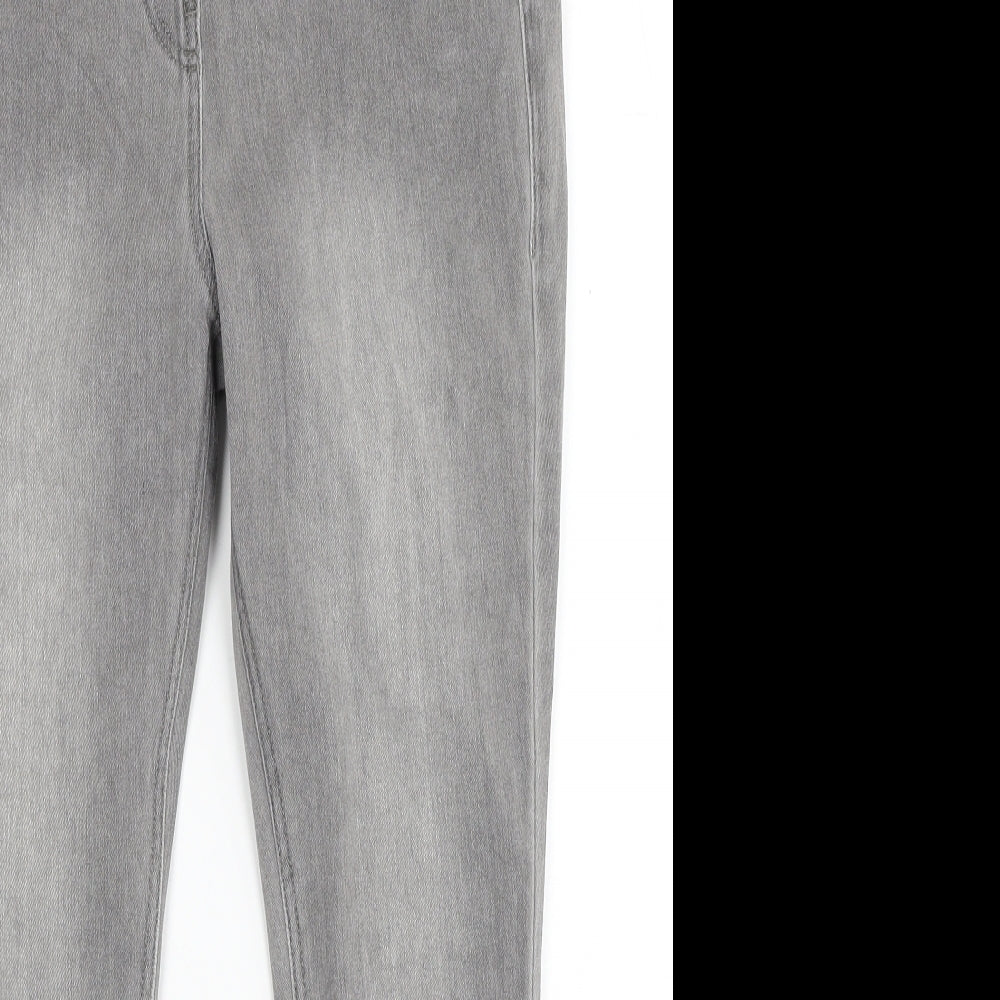 NEXT Womens Grey Cotton Jegging Jeans Size 12 Regular