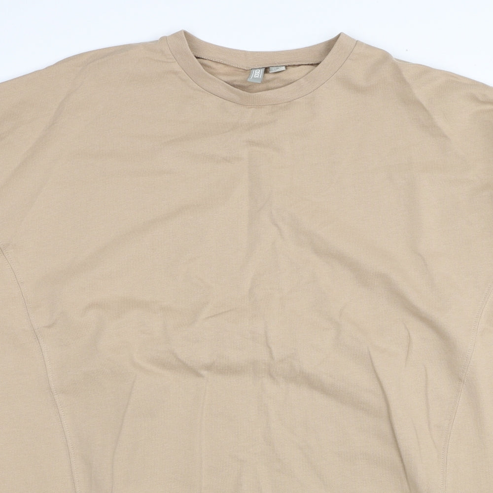 ASOS Womens Beige Cotton Pullover Sweatshirt Size 12 Pullover