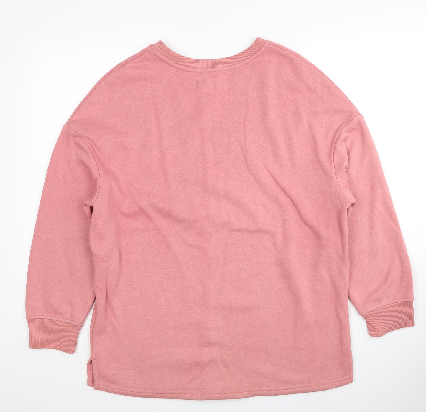 F&F Womens Pink Polyester Pullover Sweatshirt Size 8 Pullover