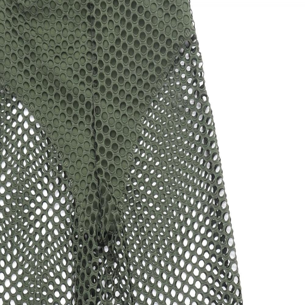 Preworn Womens Green Polyester Trousers Size S Regular - Fishnet