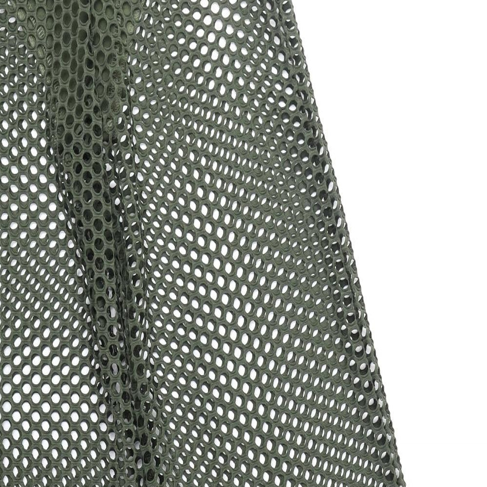 Preworn Womens Green Polyester Trousers Size S Regular - Fishnet