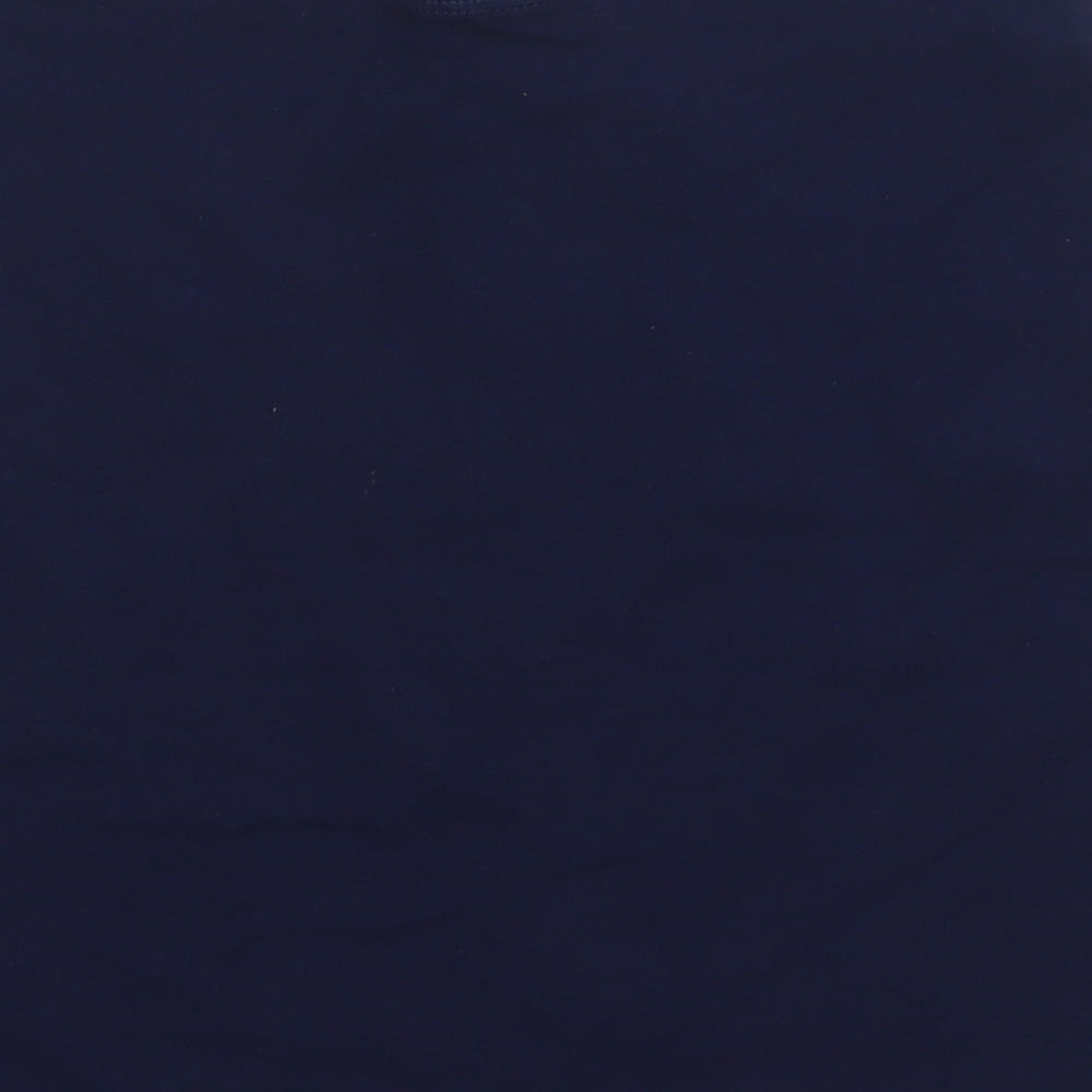 H&M Womens Blue Cotton Bandage Skirt Size 8