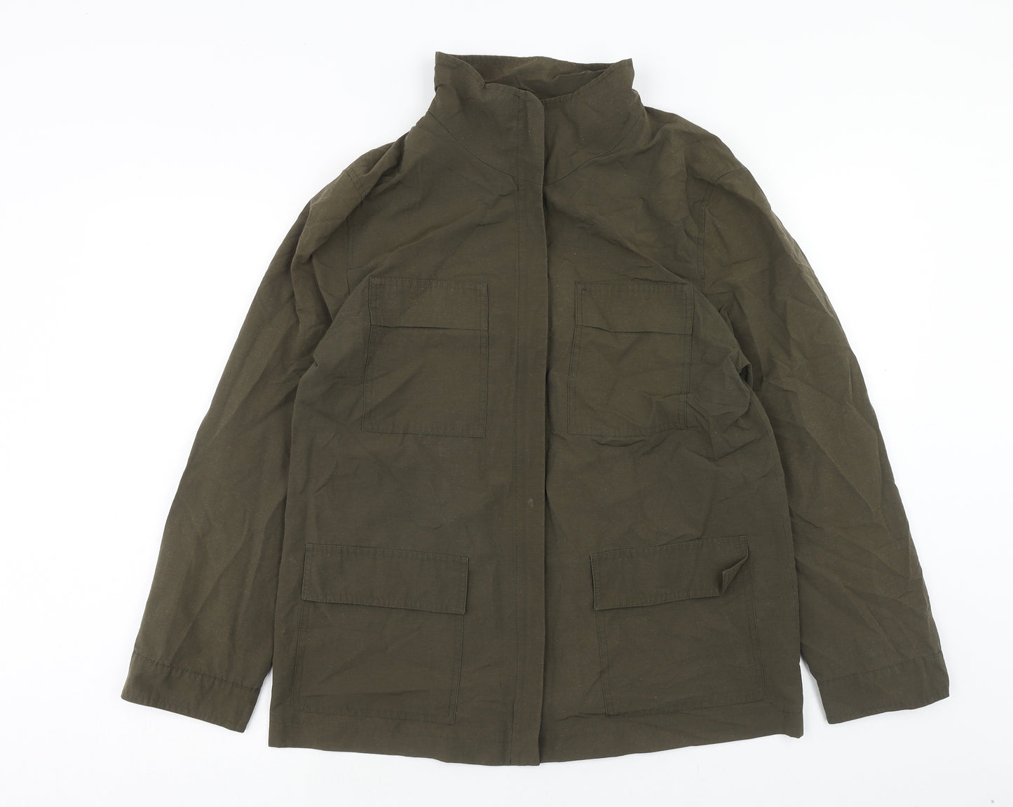 Gerry Weber Womens Green Jacket Size 10 Zip
