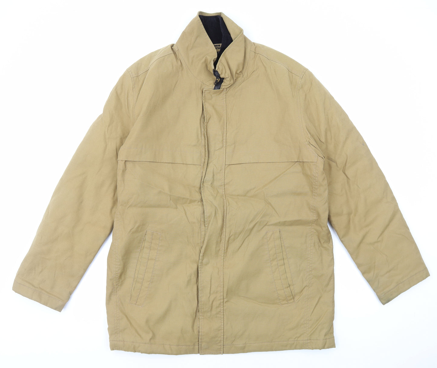 New Sportwear Mens Beige Jacket Size M Zip