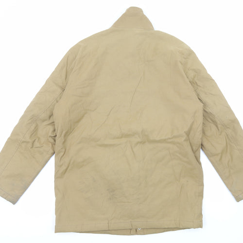 New Sportwear Mens Beige Jacket Size M Zip