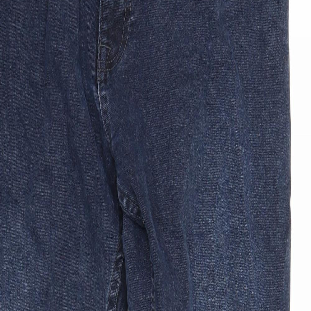 NEXT Mens Blue Cotton Skinny Jeans Size 32 in Regular Zip